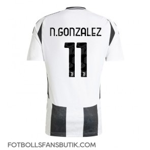 Juventus Nicolas Gonzalez #11 Replika Hemmatröja 2024-25 Kortärmad